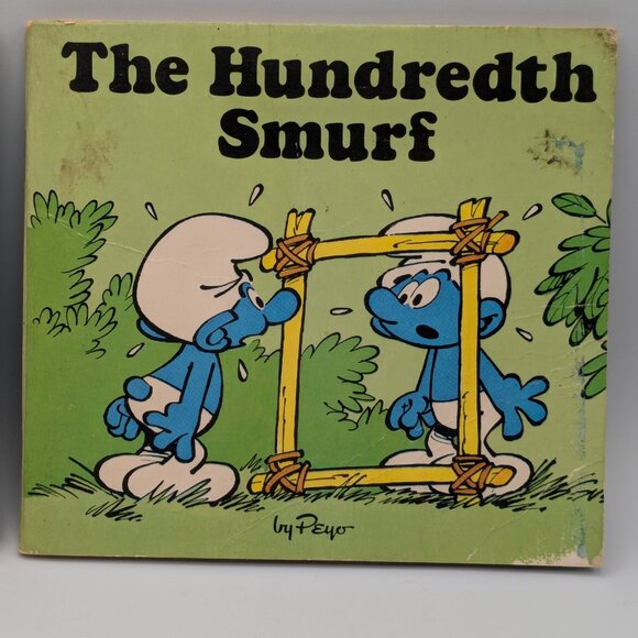 Smurf Mini Storybooks - Peyo - "A Smurf in the Air" & "The Hundredth Smurf" 1980 - Picture 3 of 10